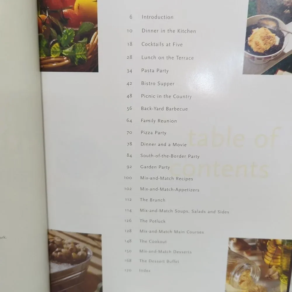 Bon Appetit Entertaining with Style - Cookbook,‎ hardcover